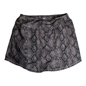 DSG Women’s Exercise Tennis Skort Snakeskin Print